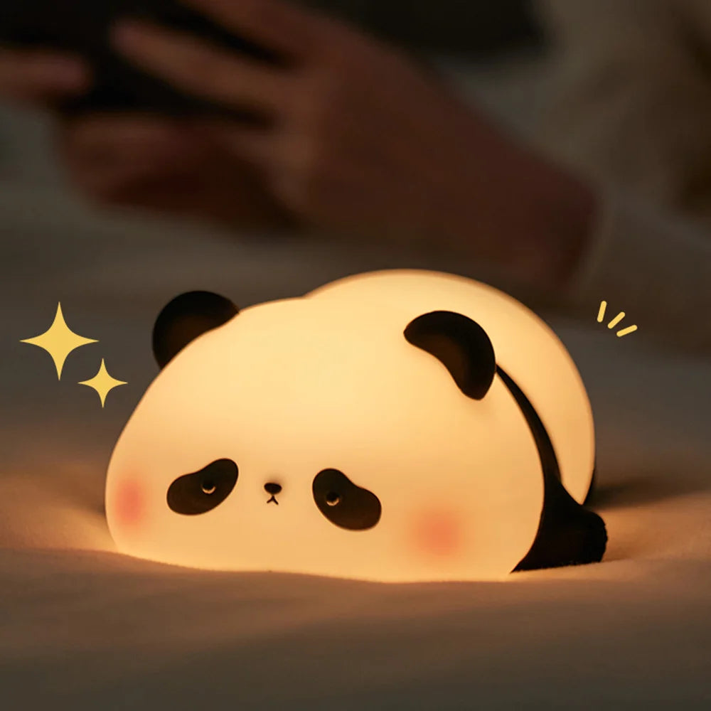 Lampe de Nuit en Silicone en Forme de Lapin Mignon